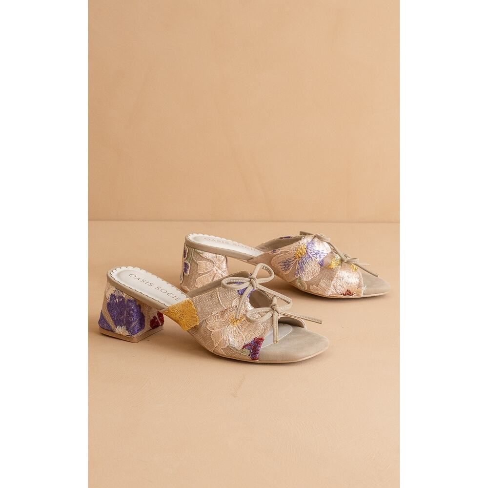 Oasis Society The Emerald Double Bow Sandals
